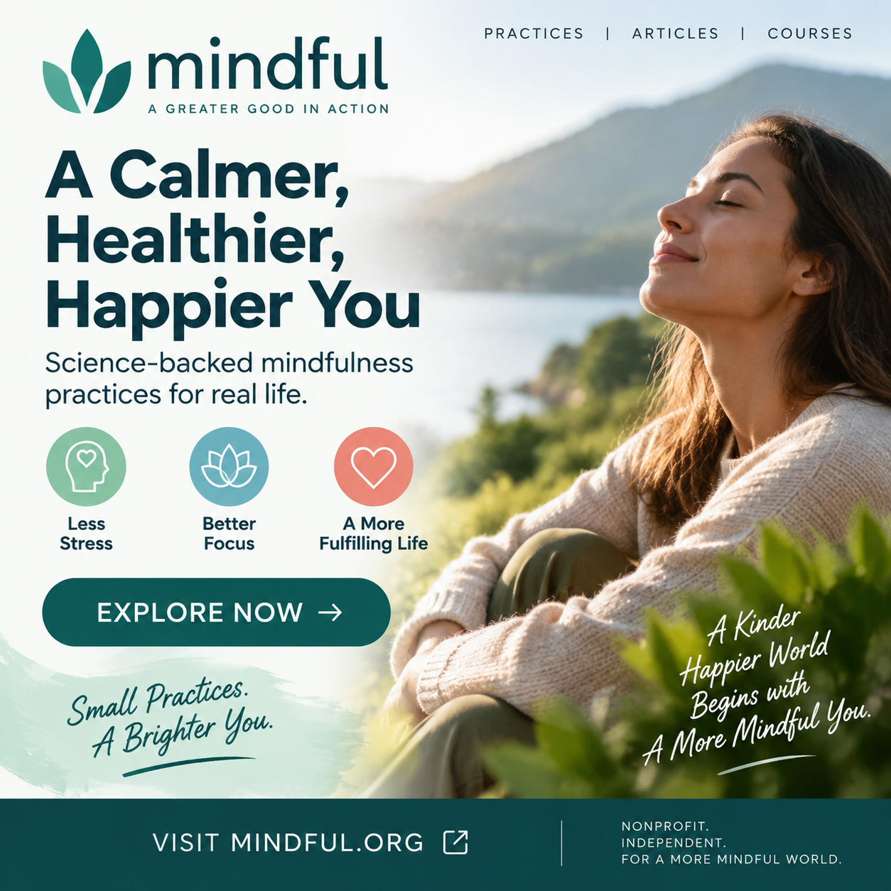 Mindful.org wellness education and mindfulness resource